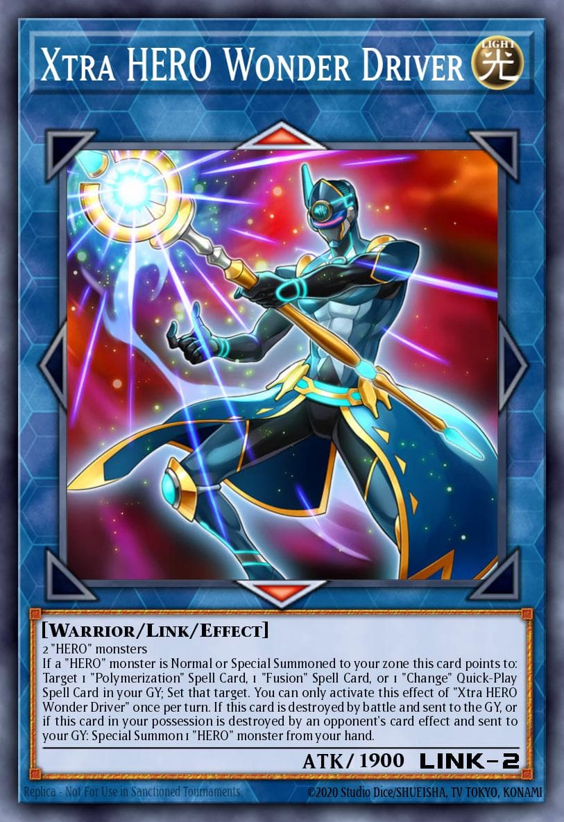Xtra HERO Wonder Driver Battles of Legend: Chapter 1 card
