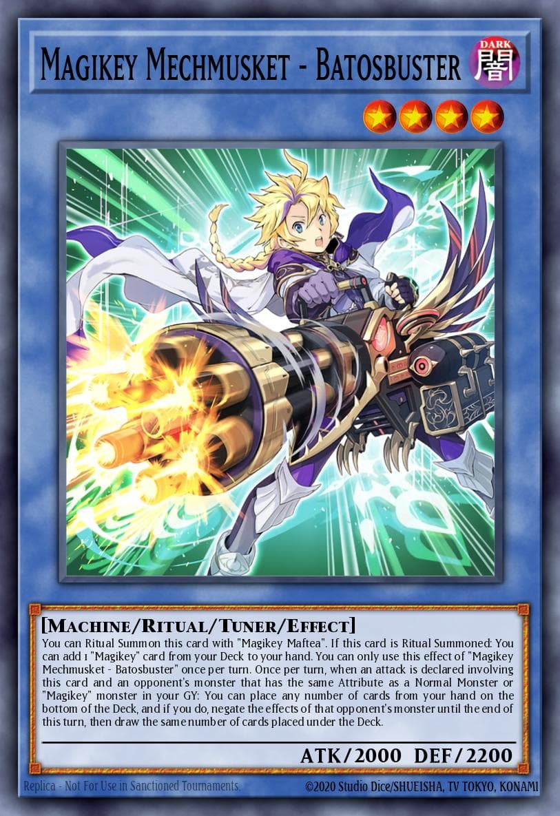 Magikey Mechmusket - Batosbuster 2022 Tin of the Pharaoh's Gods card