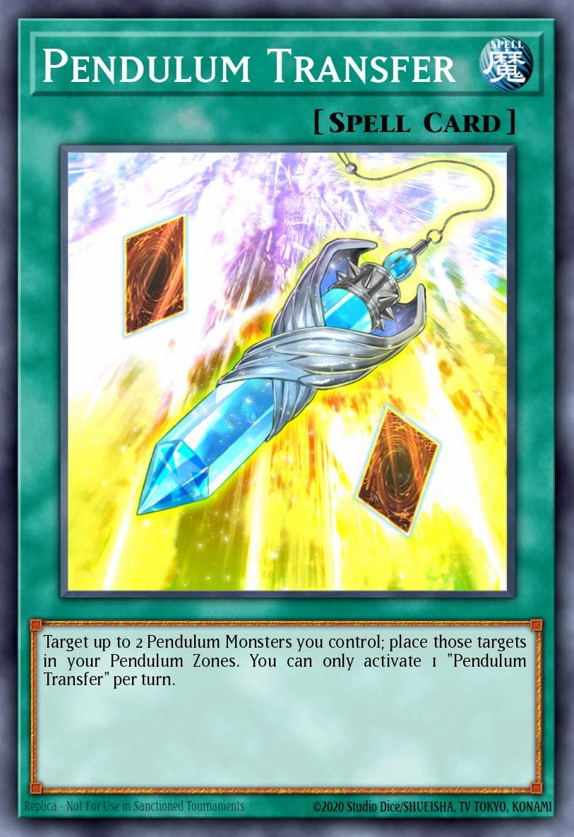Pendulum Transfer King's Court card