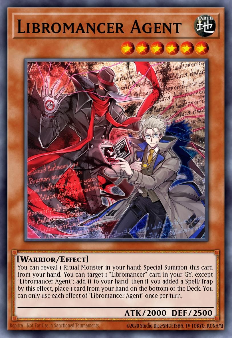 Libromancer Agent 遊戲王 card
