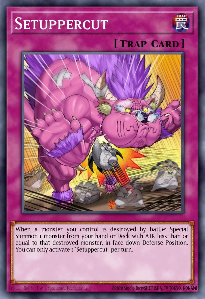 Setuppercut Rising Rampage Special Edition card