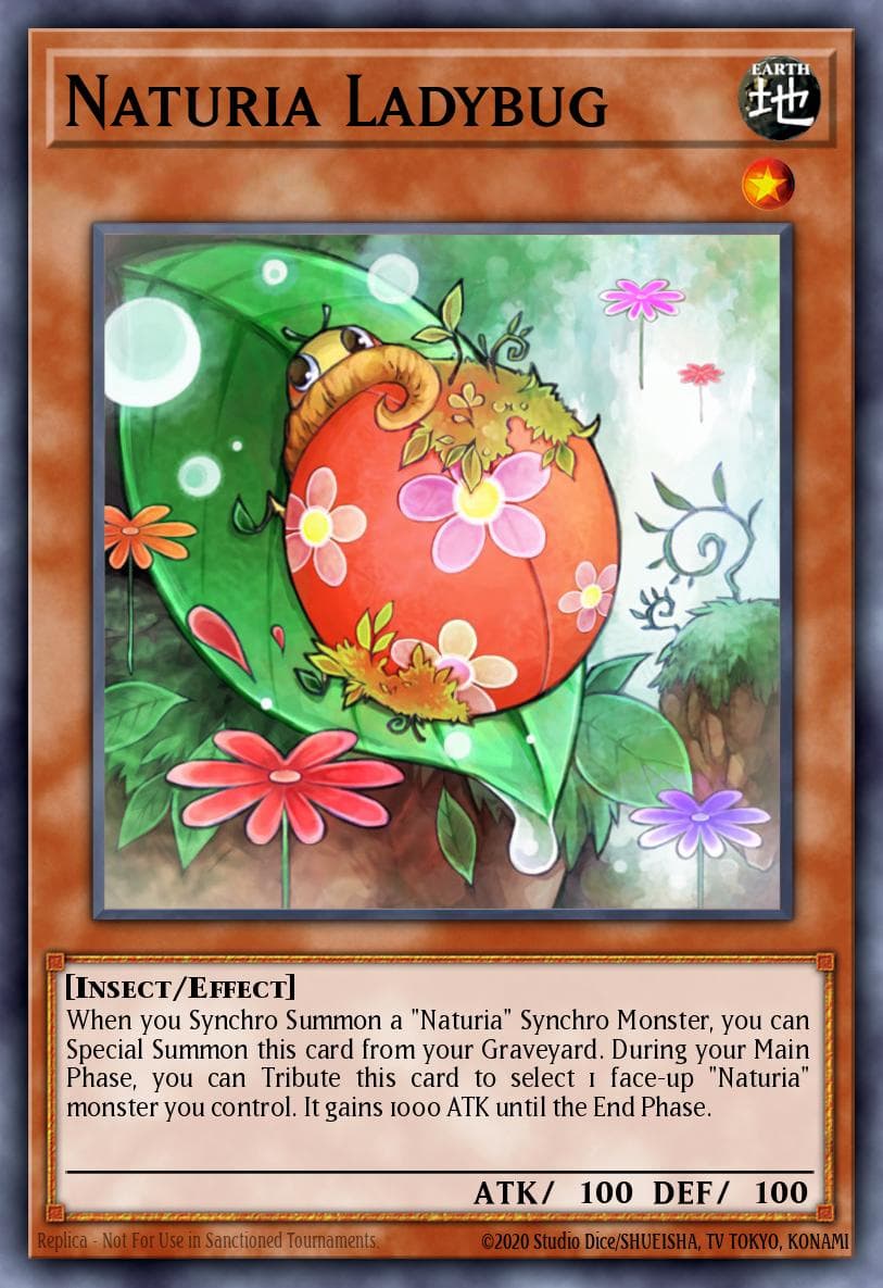 Naturia Ladybug Hidden Arsenal 4: Trishula's Triumph card