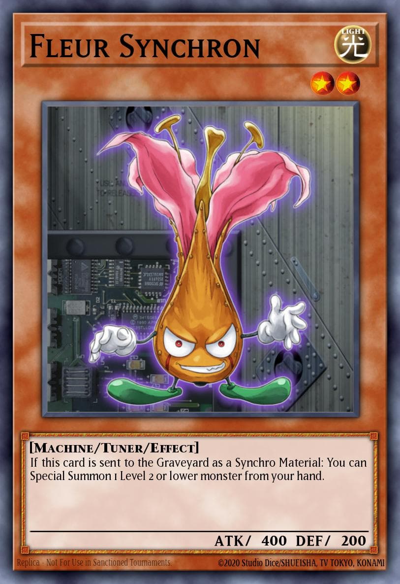 Fleur Synchron Legendary Duelists: Synchro Storm card