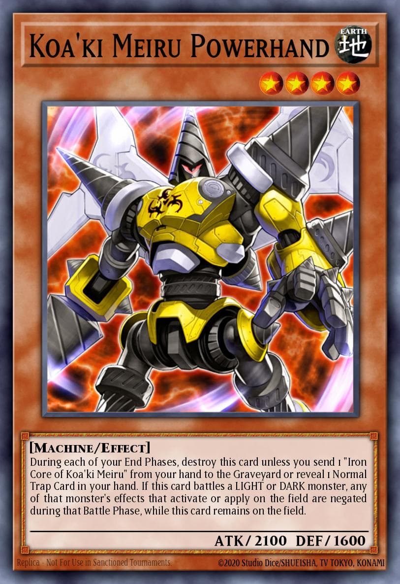 Koa'ki Meiru Powerhand Raging Battle: Special Edition card