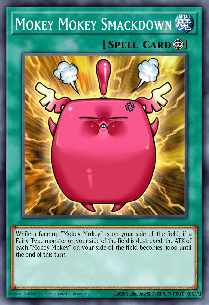 Mokey Mokey Smackdown Dark Revelation Volume 3 card