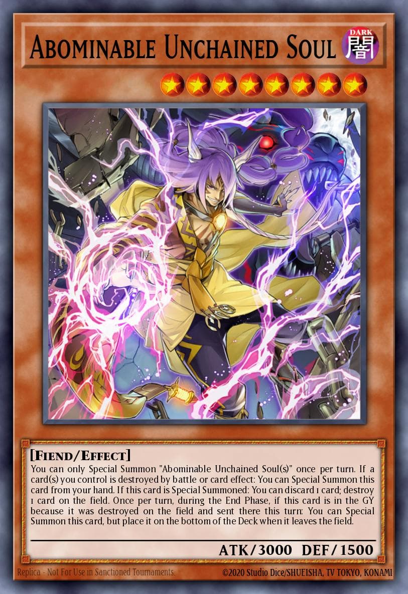 Abominable Unchained Soul Ignition Assault Special Edition card