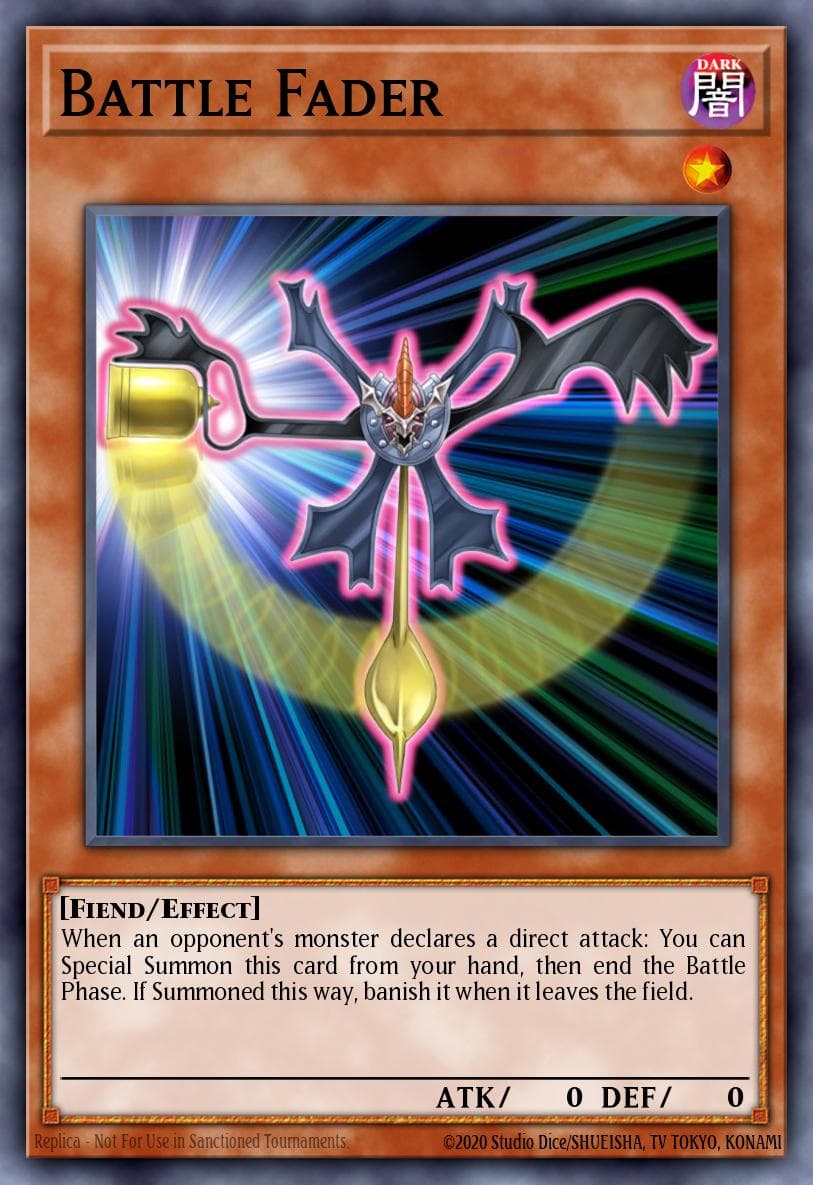 Battle Fader Gates of the Underworld Structure Deck card