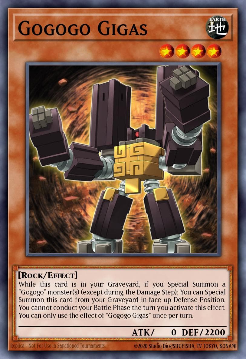 Gogogo Gigas Lord of the Tachyon Galaxy Sneak Peek Participation Card card