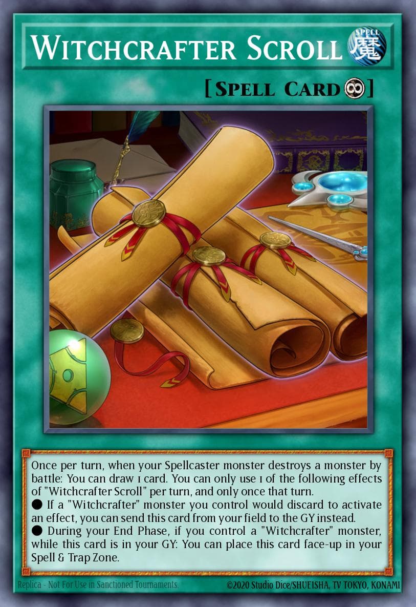 Witchcrafter Scroll The Infinity Chasers card