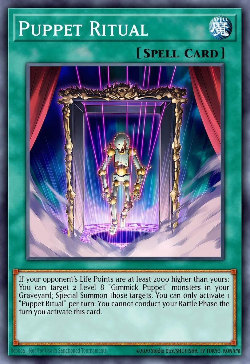 Puppet Ritual Number Hunters card