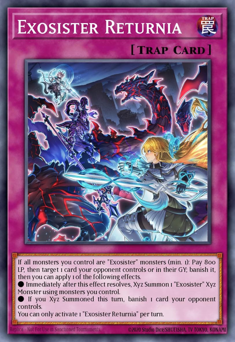 Exosister Returnia Power of the Elements card