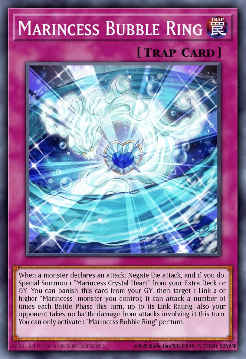 Marincess Bubble Ring Legendary Duelists: Duels From the Deep card