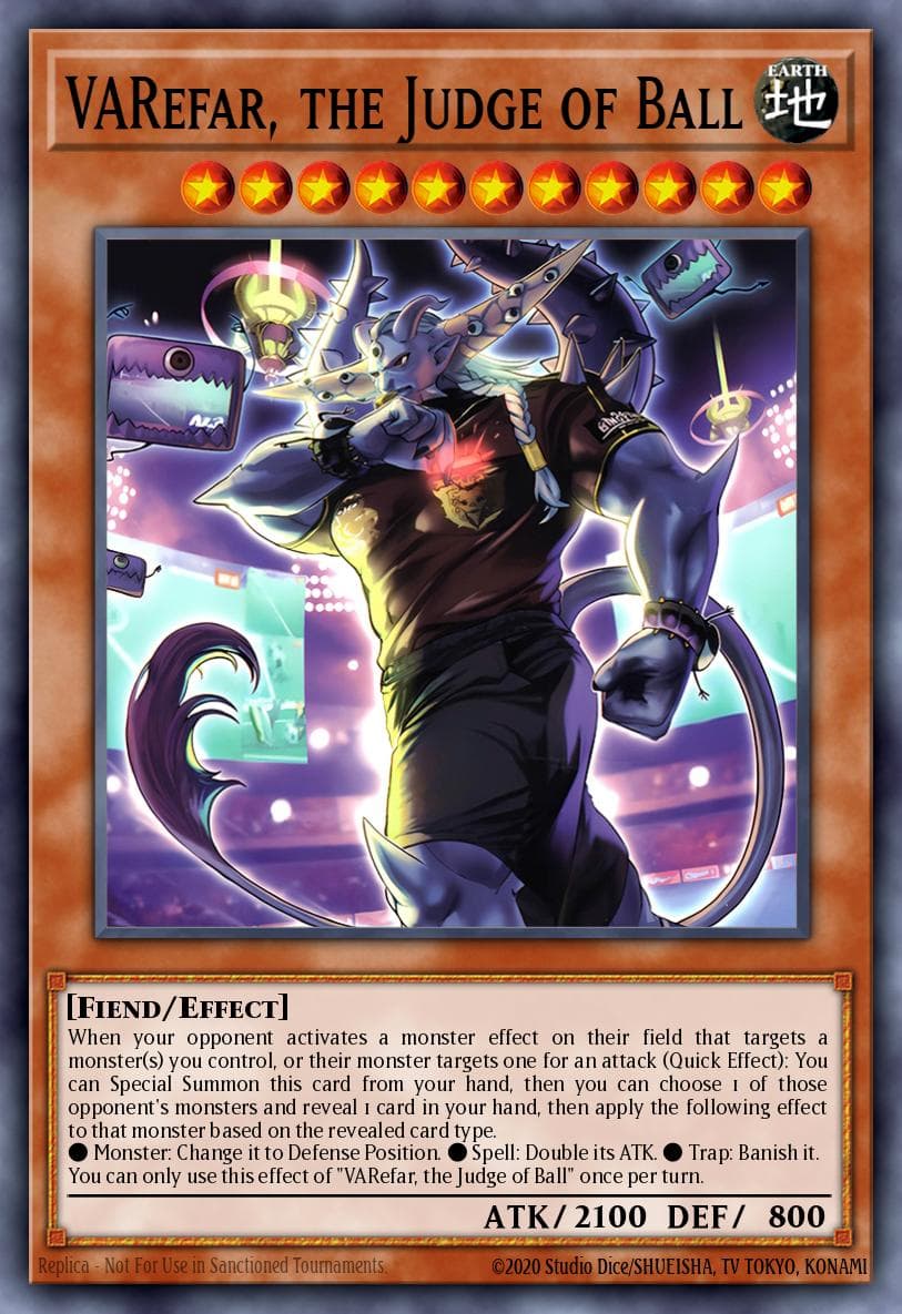 VARefar, the Judge of Ball Doom of Dimensions card