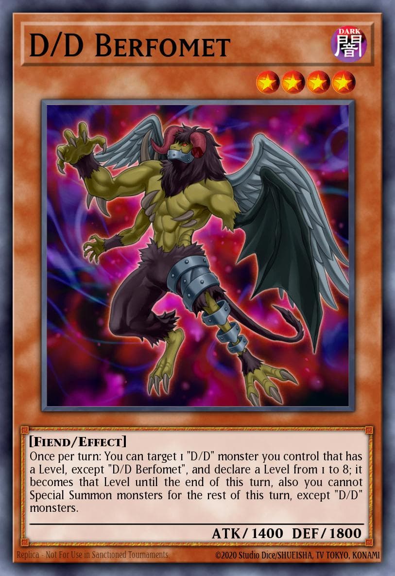 D/D Berfomet Dimension of Chaos: Special Edition card