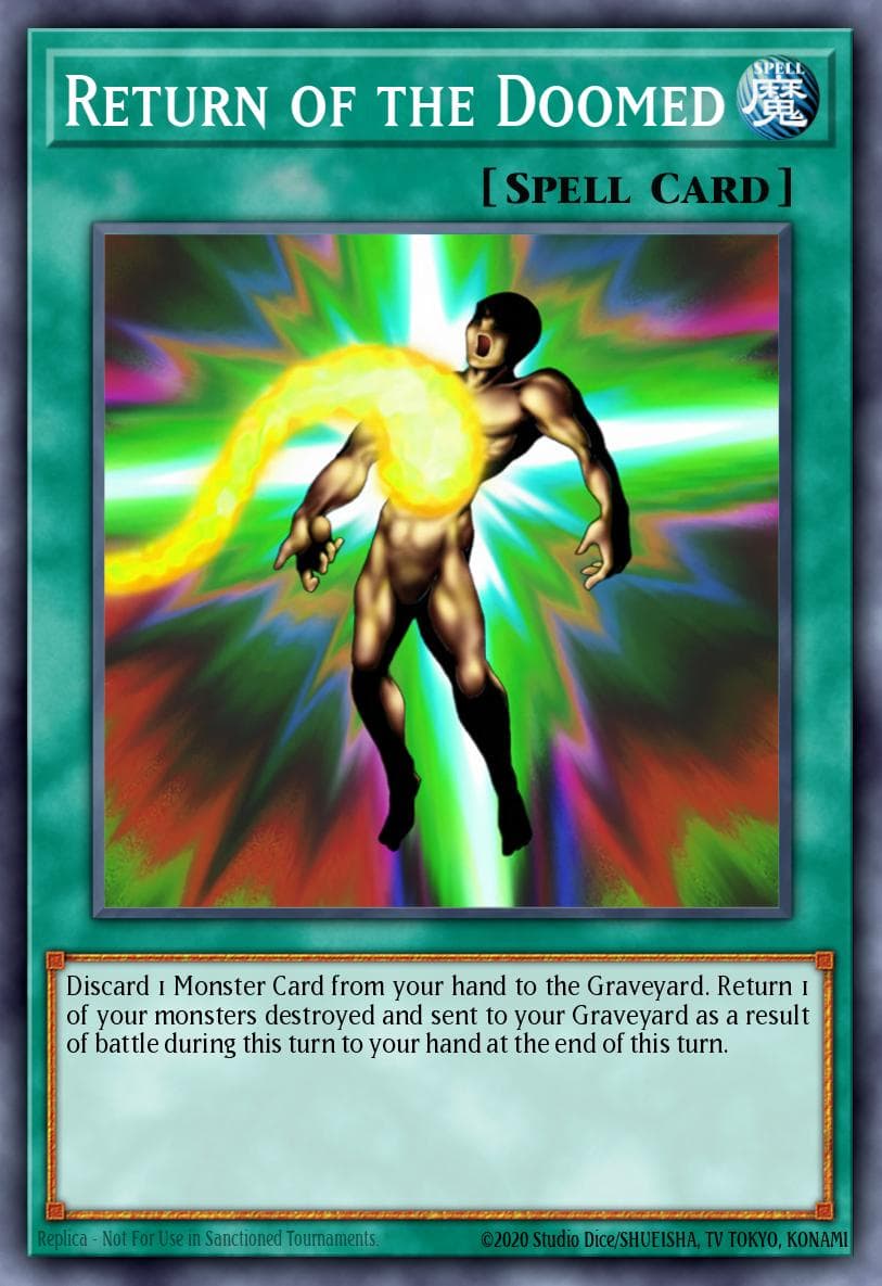 Return of the Doomed Labyrinth of Nightmare card