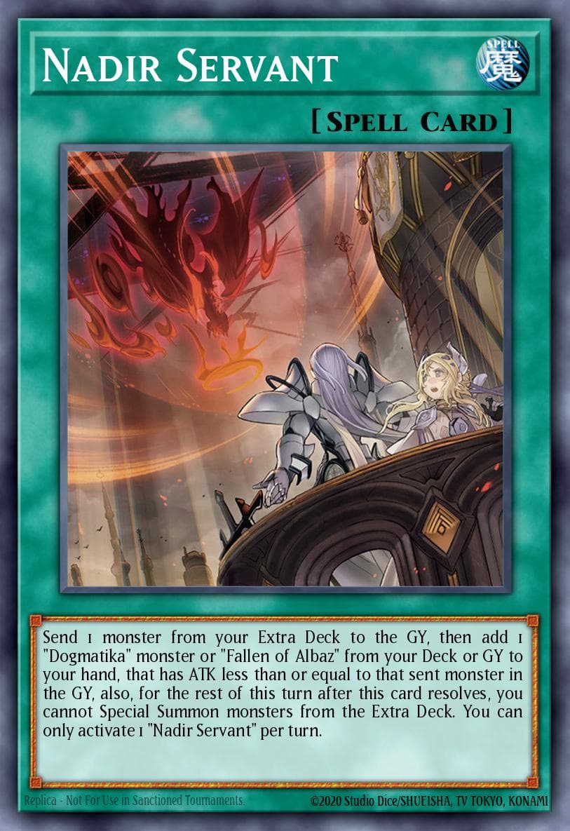 Nadir Servant THE CHRONICLES DECK: The Fallen & The Virtuous (All-Foil Edition) card