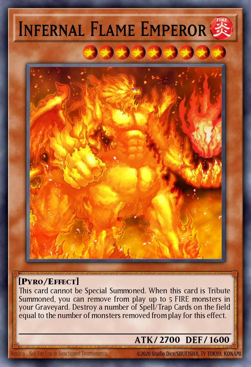 Infernal Flame Emperor World Championship 2010 Card Pack card