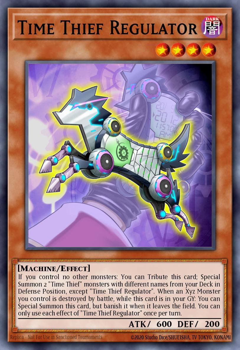 Time Thief Regulator Ghosts From the Past card