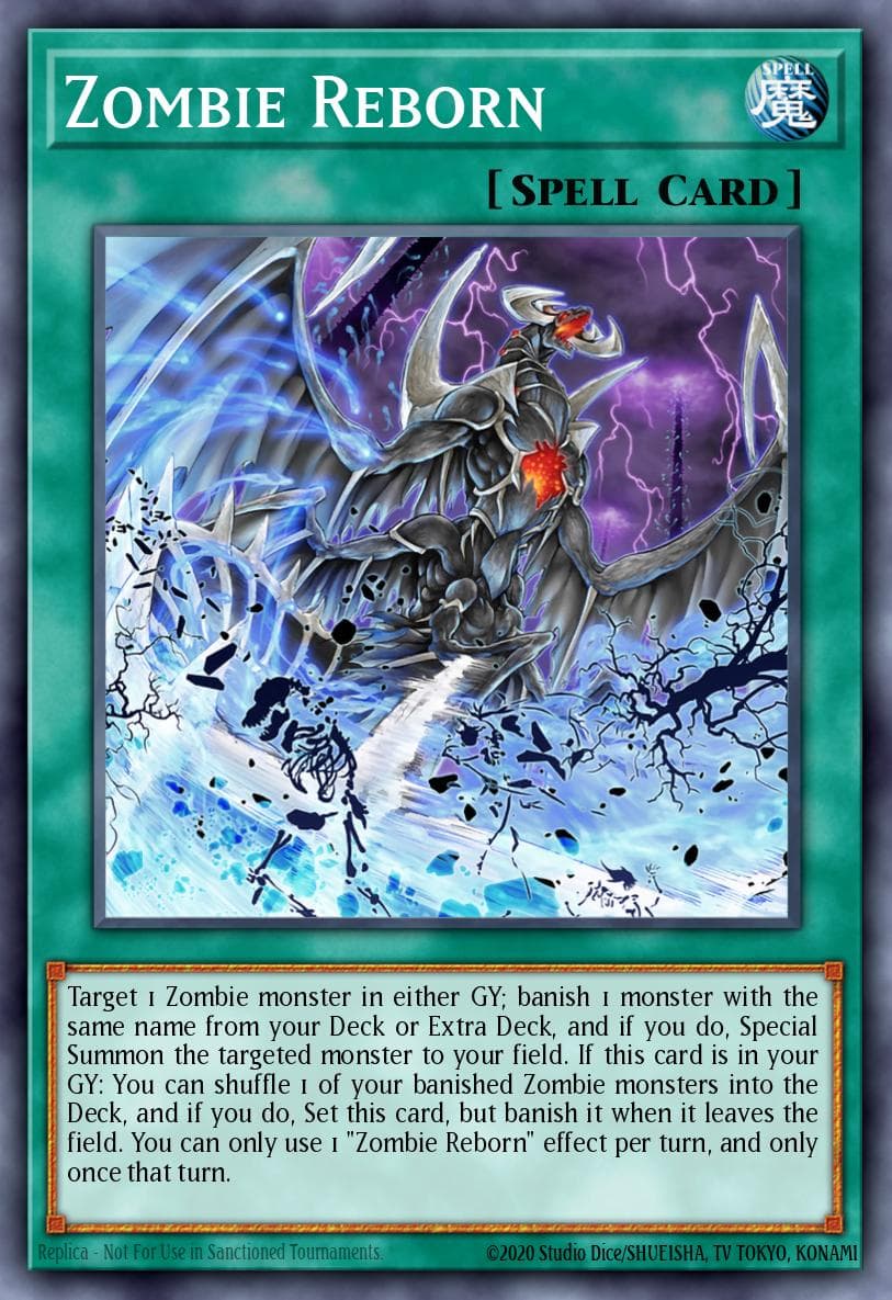 Zombie Reborn Dimension Force card
