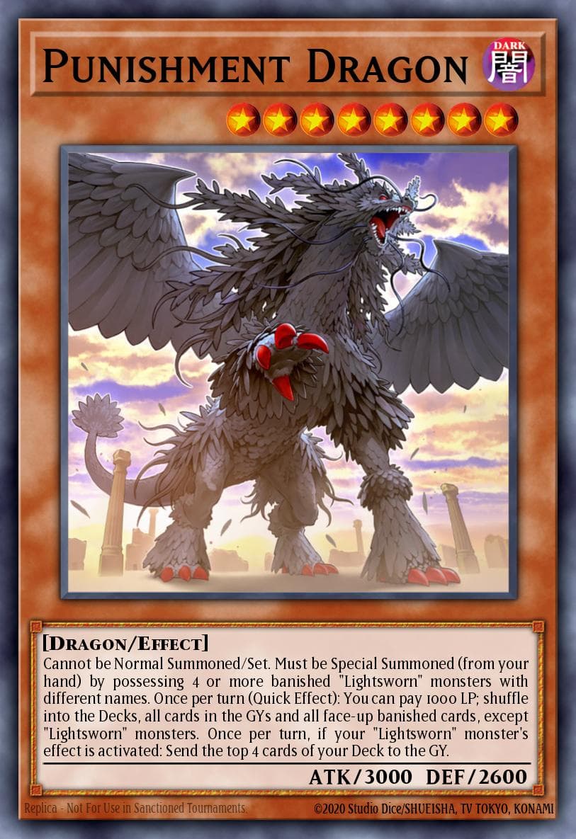 Punishment Dragon Code of the Duelist Special Edition card
