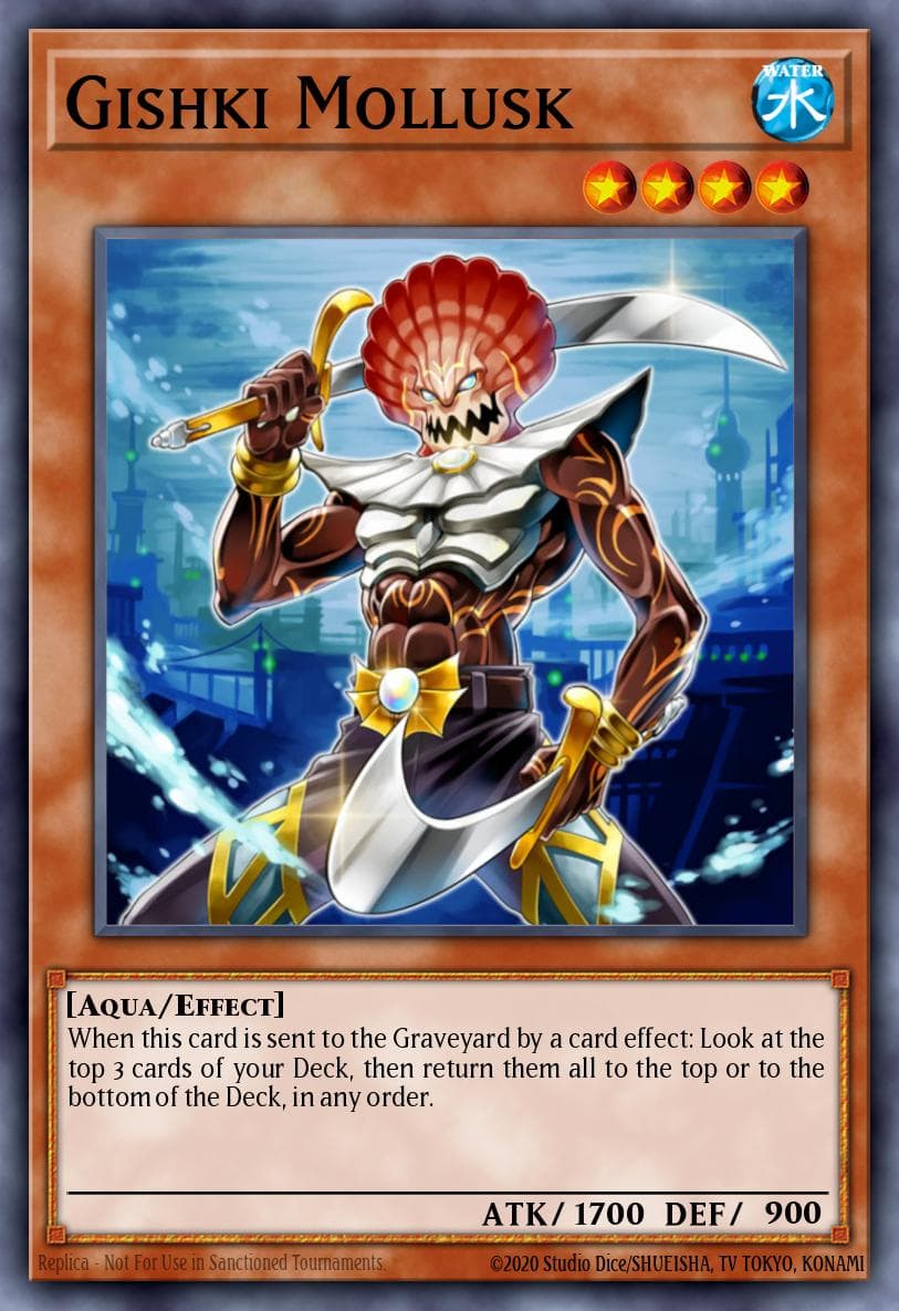 Gishki Mollusk Hidden Arsenal 6: Omega Xyz card
