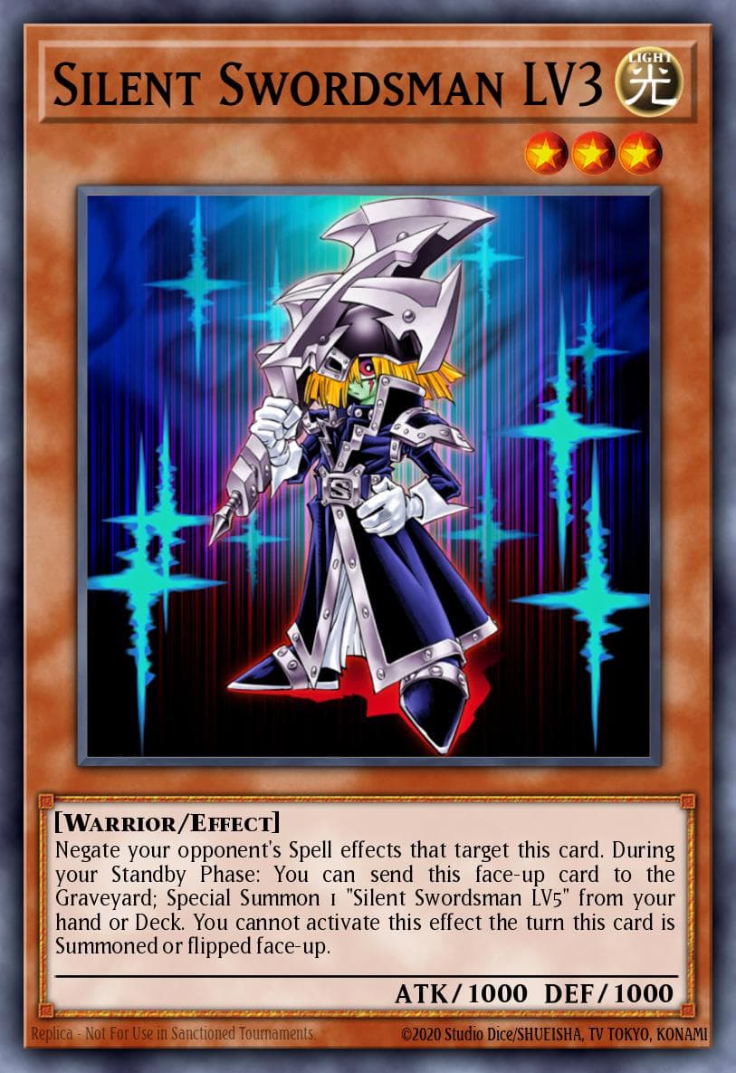 Silent Swordsman LV3 Dark Revelation Volume 3 card