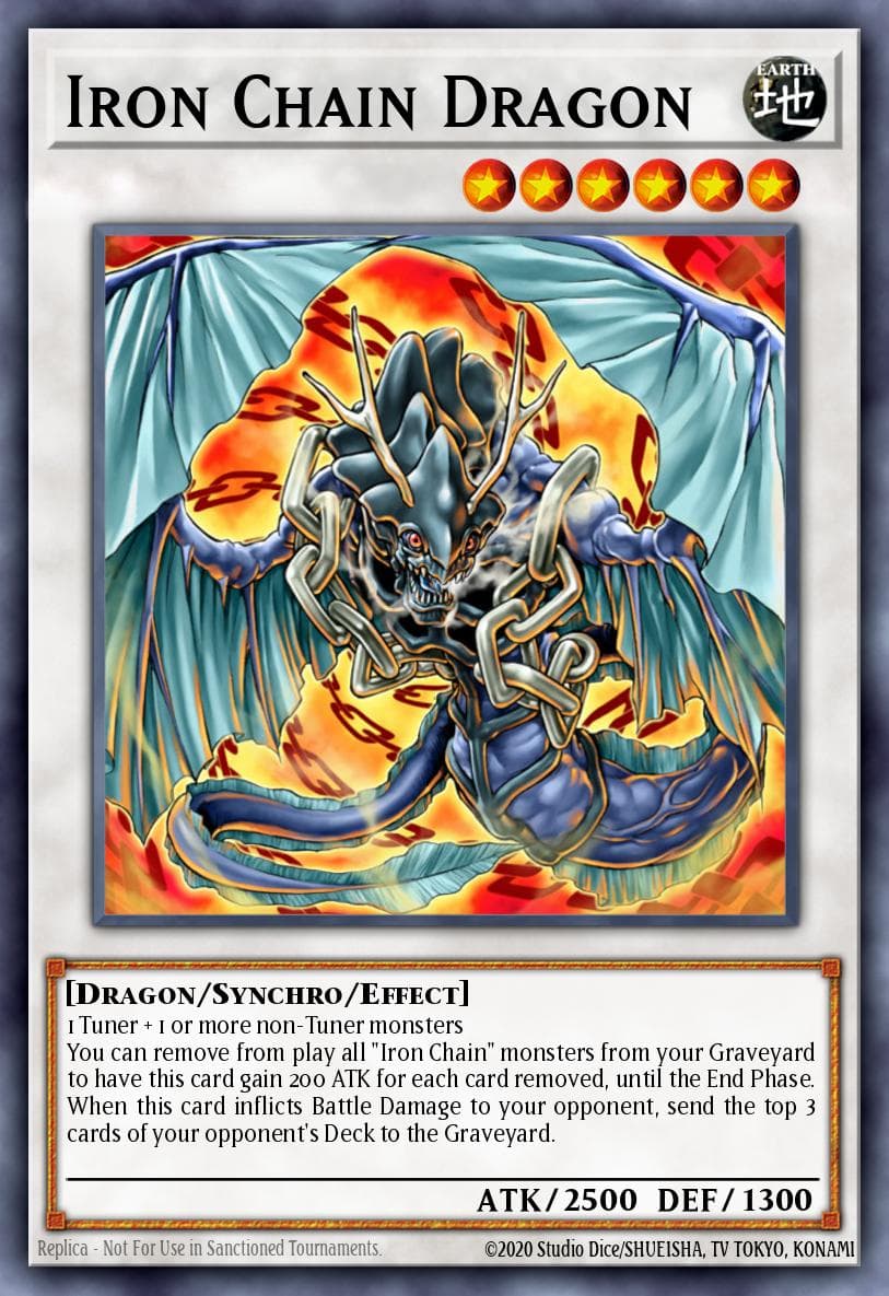 Iron Chain Dragon Crossroads of Chaos: Special Edition card