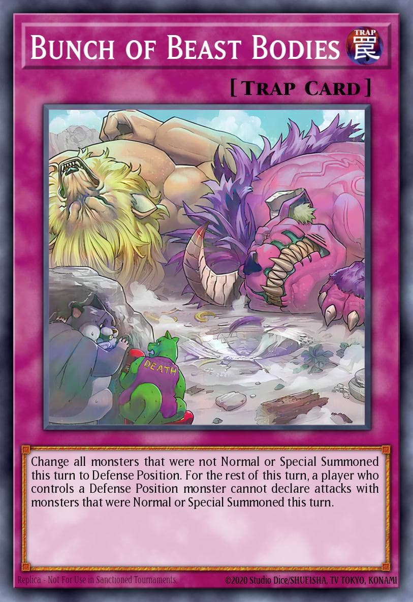 Bunch of Beast Bodies Battles of Legend: Terminal Revenge card