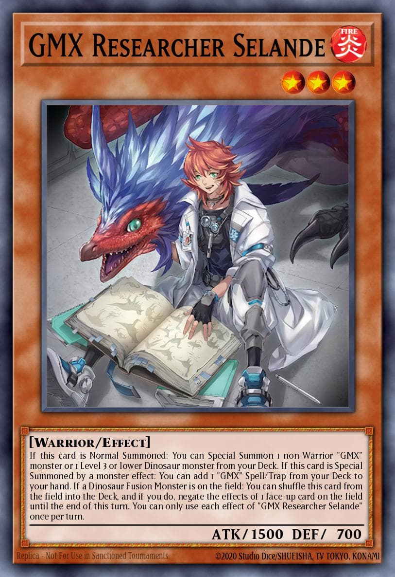 GMX Researcher Selande Burst Protocol card