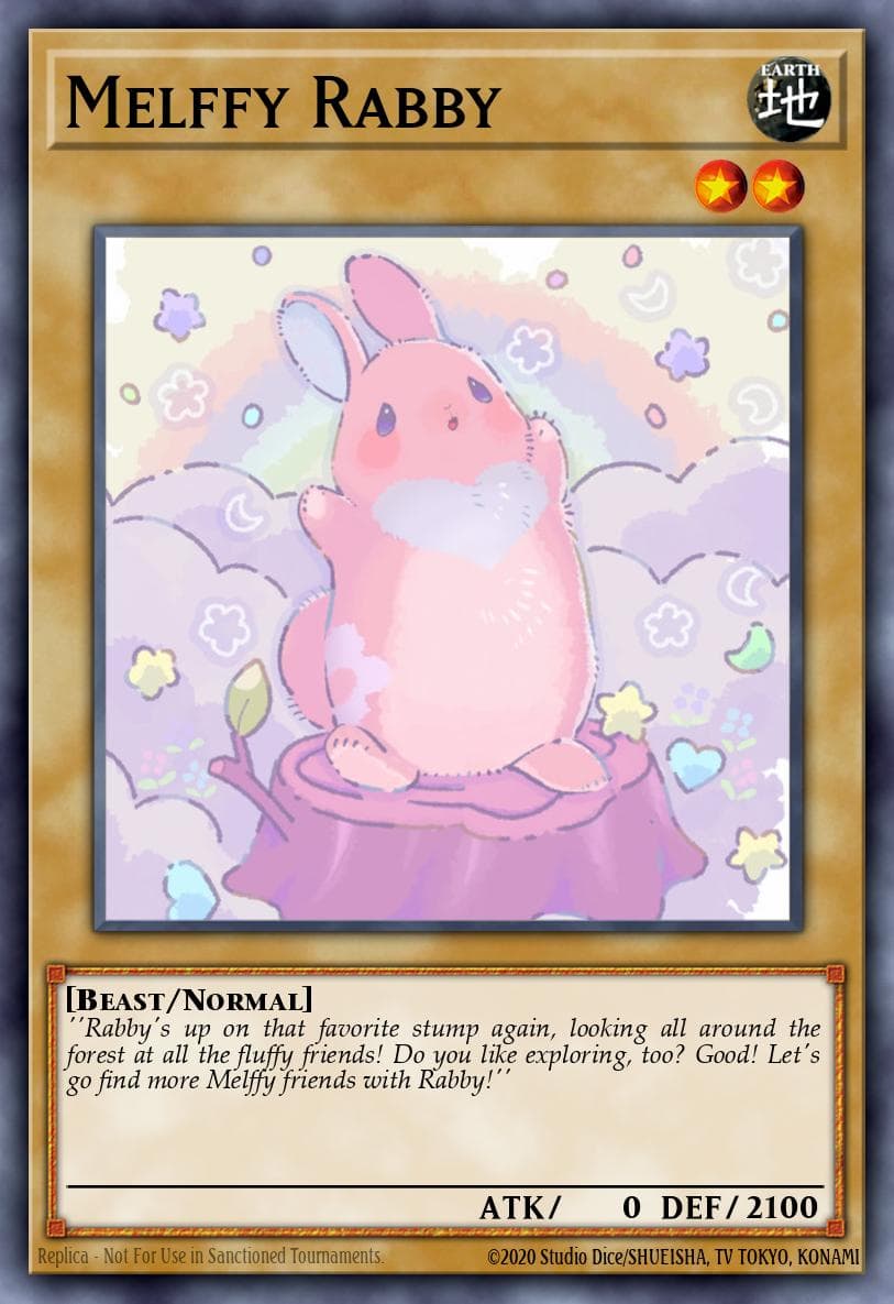 Melffy Rabby Rise of the Duelist Premiere! promotional card card