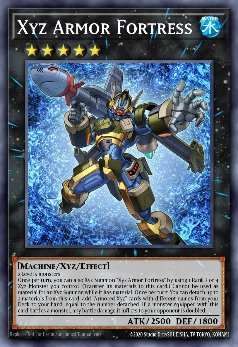 Xyz Armor Fortress Age of Overlord card