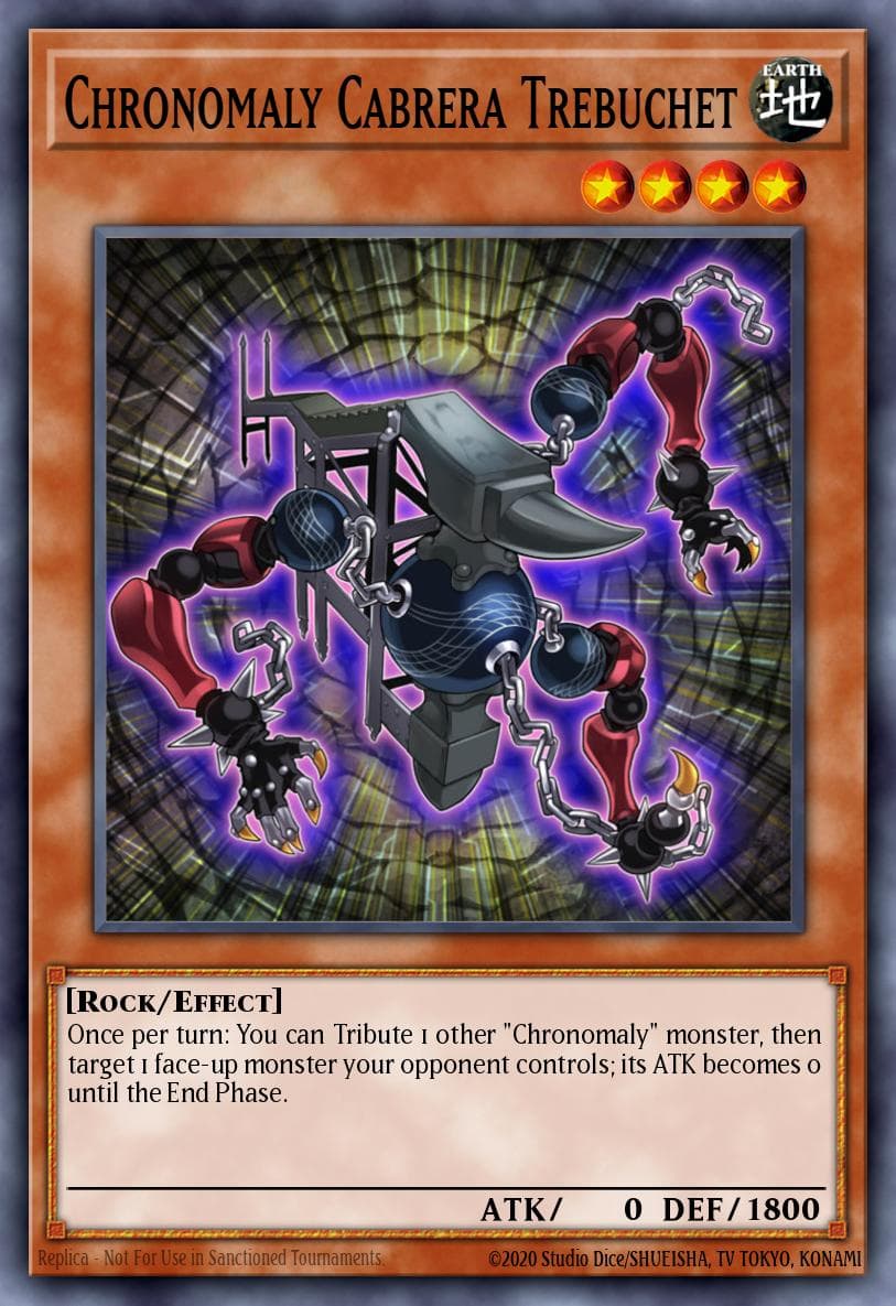 Chronomaly Cabrera Trebuchet Number Hunters card