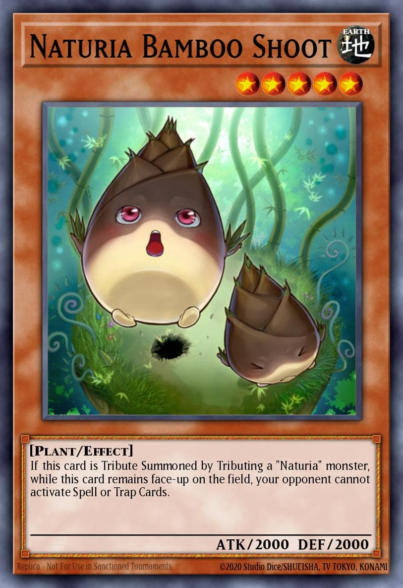 Naturia Bamboo Shoot Hidden Arsenal: Chapter 1 card