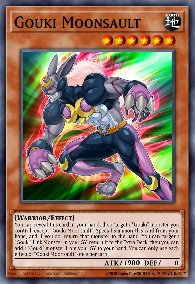 刚鬼 月面压击 遊戲王 card