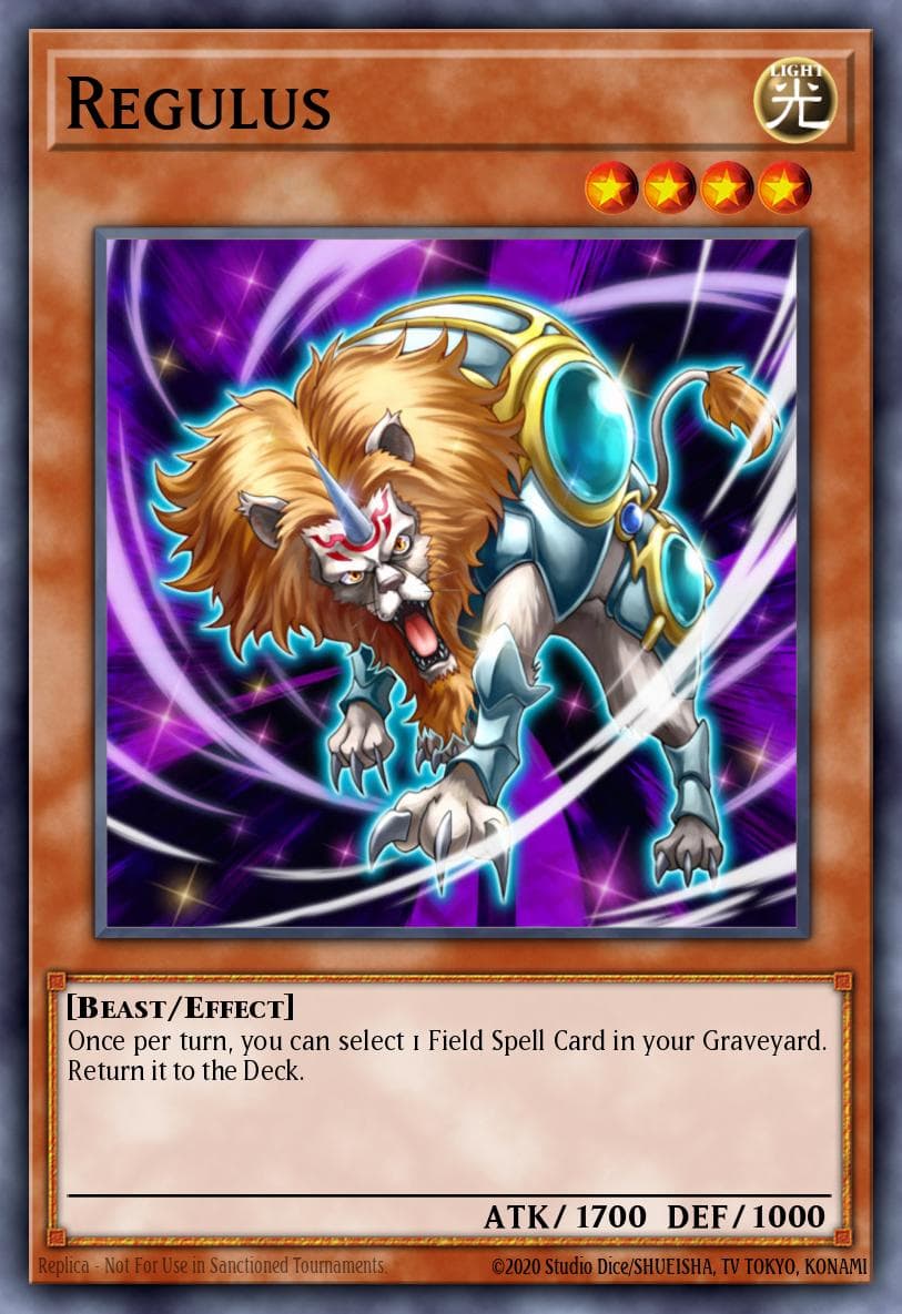 Regulus Stardust Overdrive: Special Edition card
