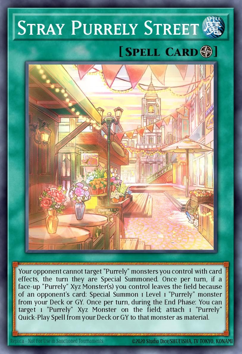 Stray Purrely Street Amazing Defenders card