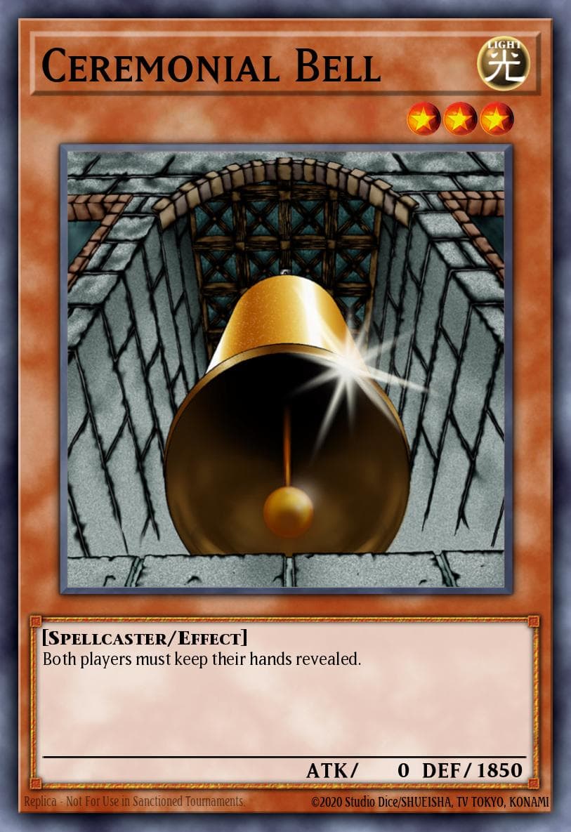Ceremonial Bell Spell Ruler card