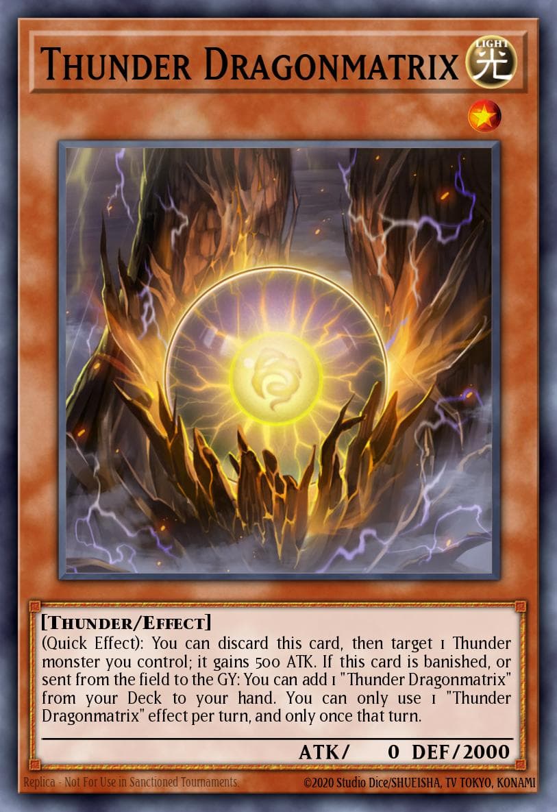 Thunder Dragonmatrix OTS Tournament Pack 9 (POR) card