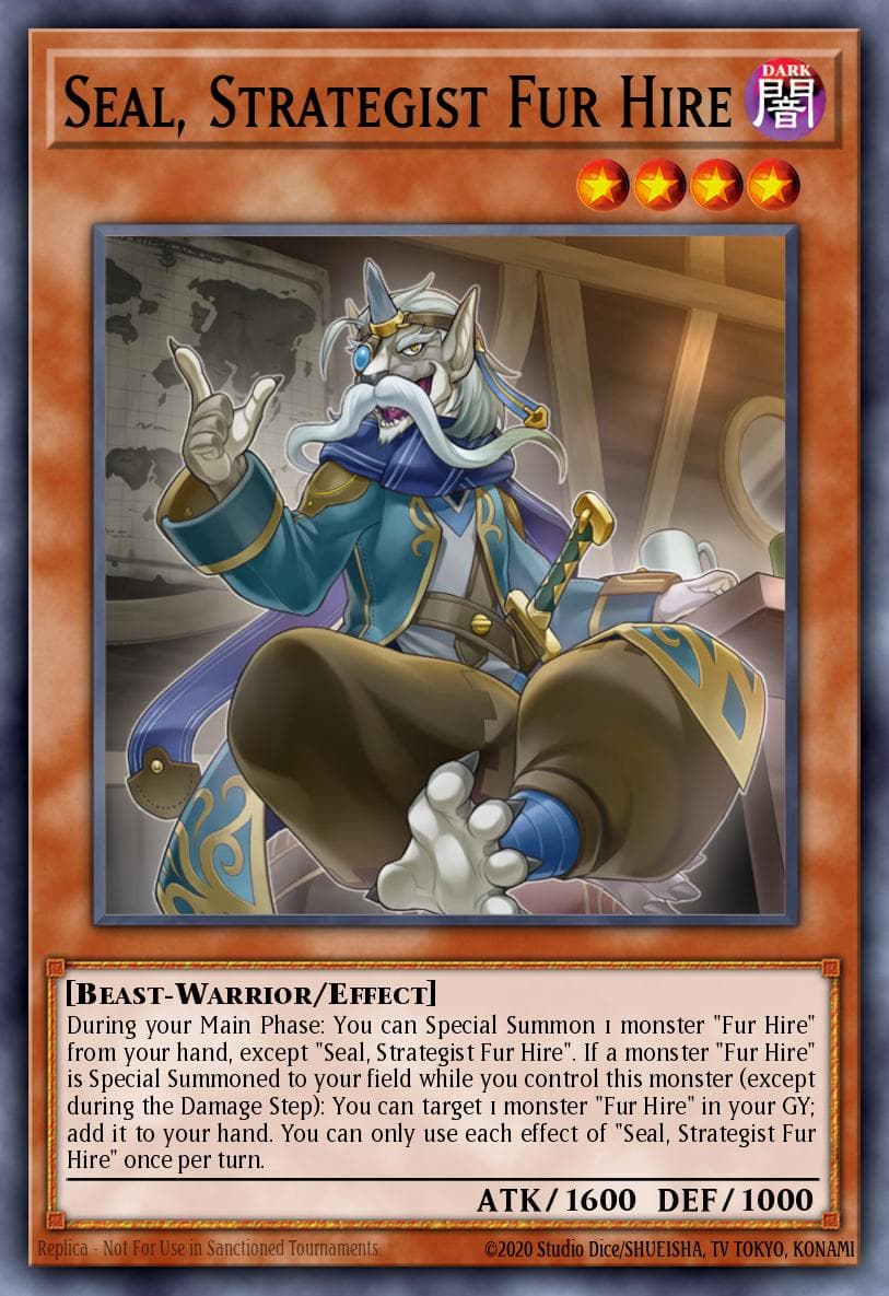 Seal, Strategist Fur Hire Dark Saviors card