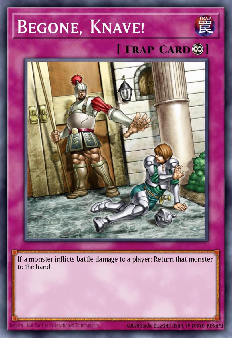 Begone, Knave! Dark Revelation Volume 2 card