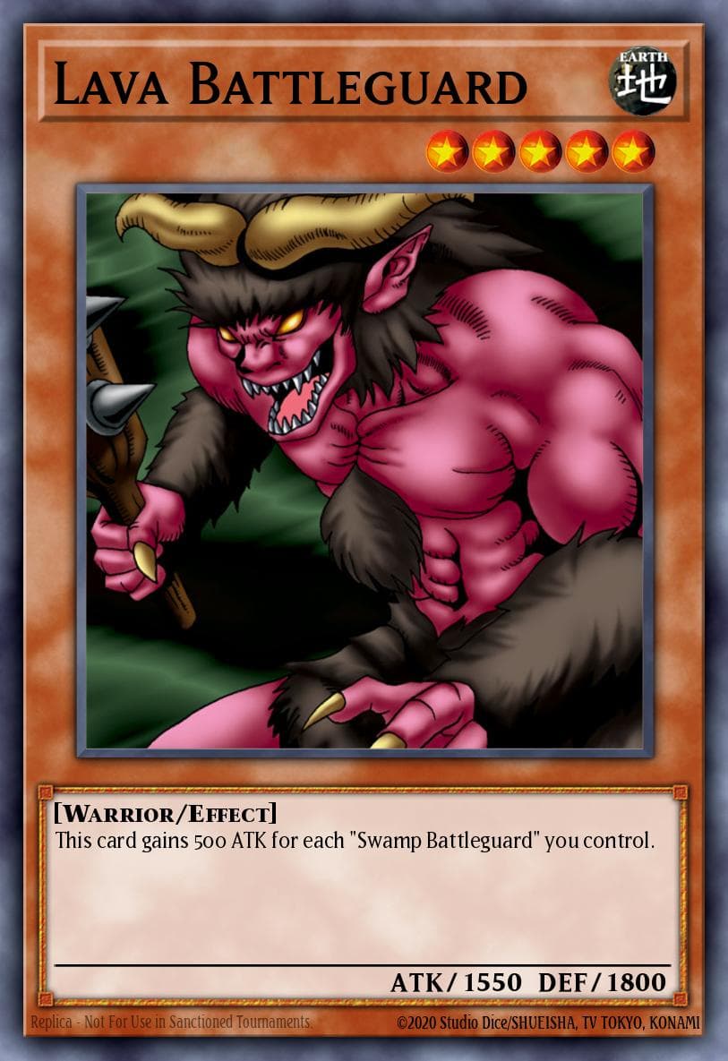 Lava Battleguard Metal Raiders card
