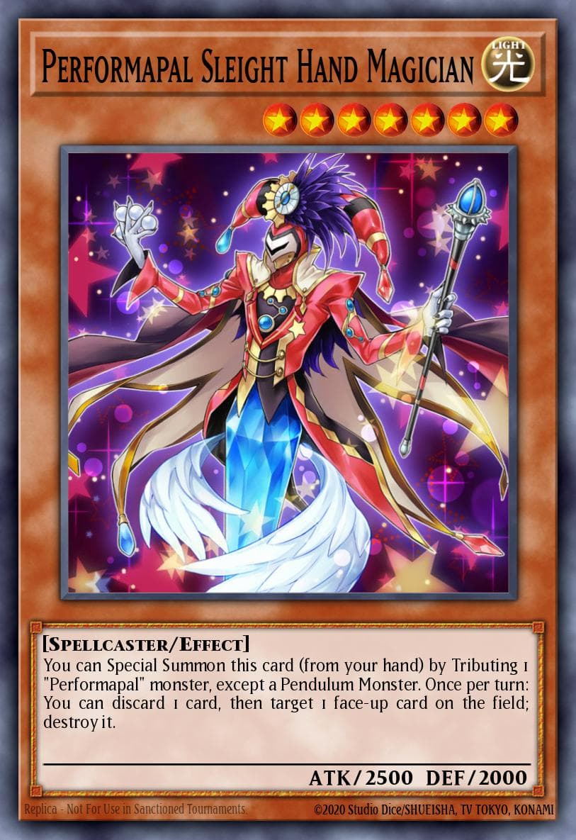 Performapal Sleight Hand Magician Starter Deck: Yuya card