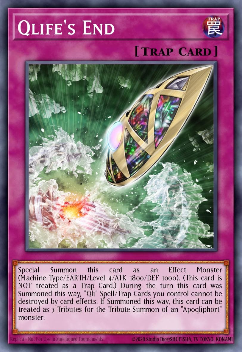 Qlife's End Invasion: Vengeance: Special Edition card