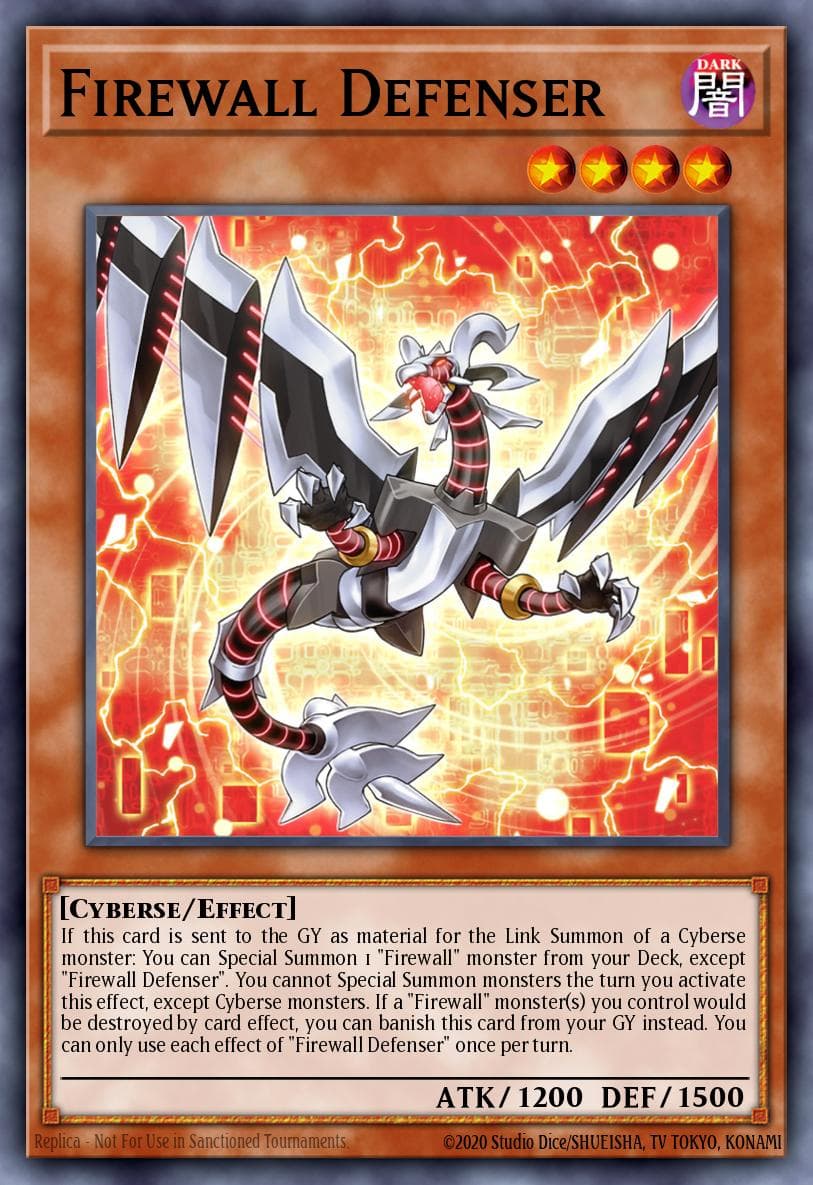 Firewall Defenser Cyberstorm Access card