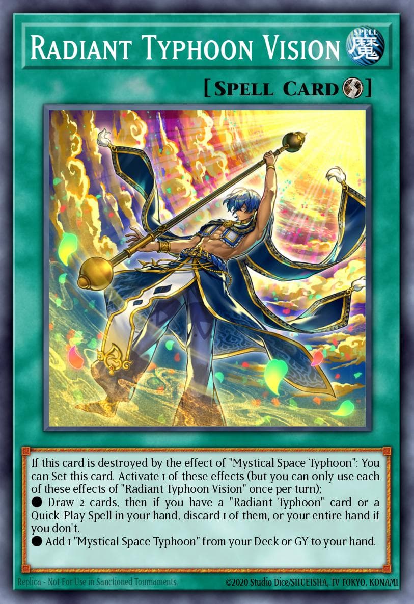 Radiant Typhoon Vision Doom of Dimensions card