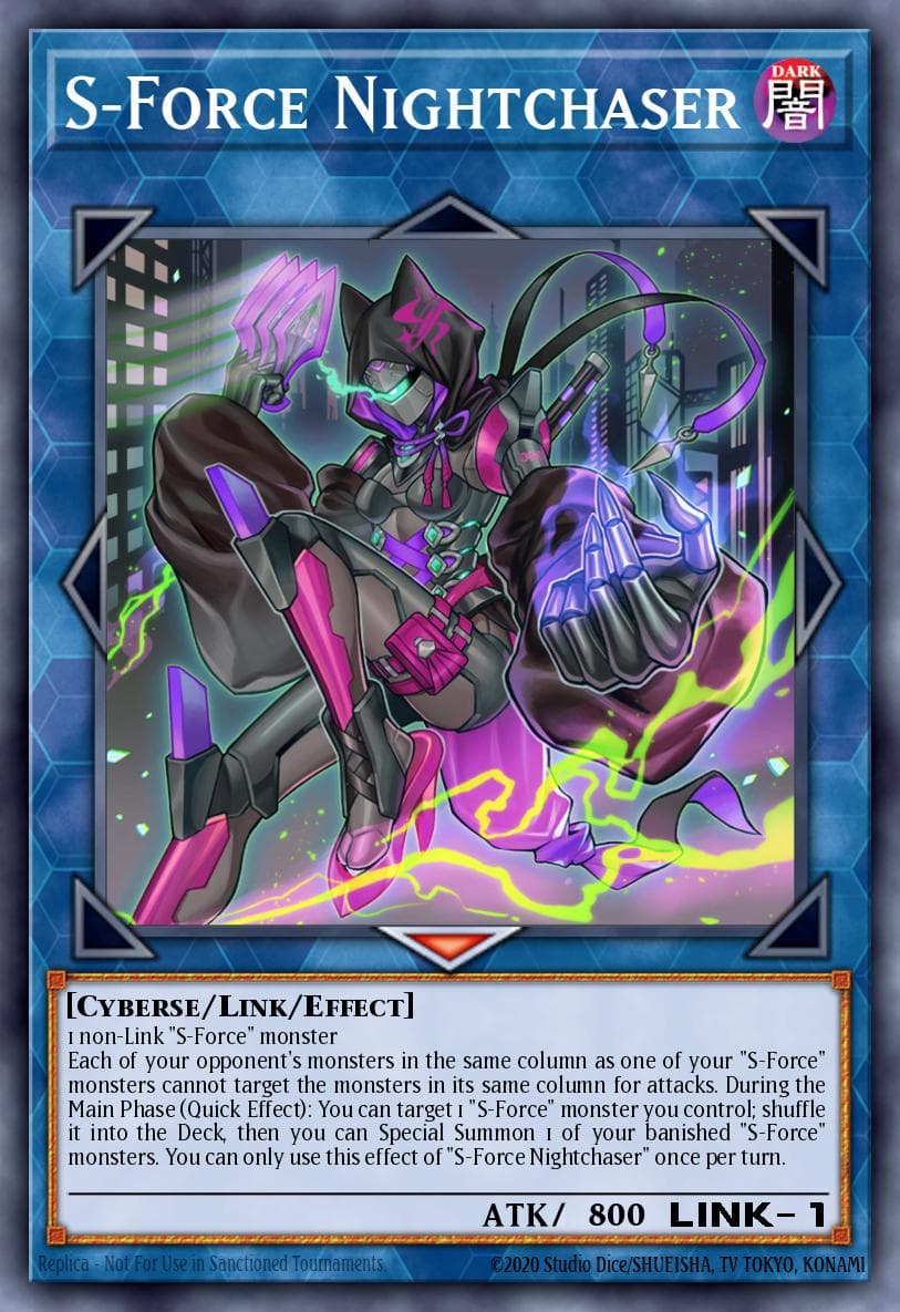 S-Force Nightchaser Cyberstorm Access card