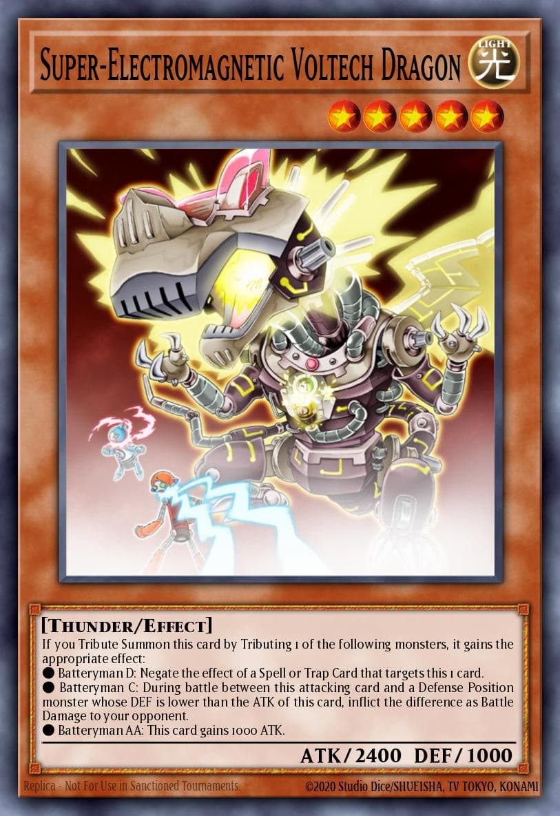 Super-Electromagnetic Voltech Dragon Dark Revelation Volume 4 card