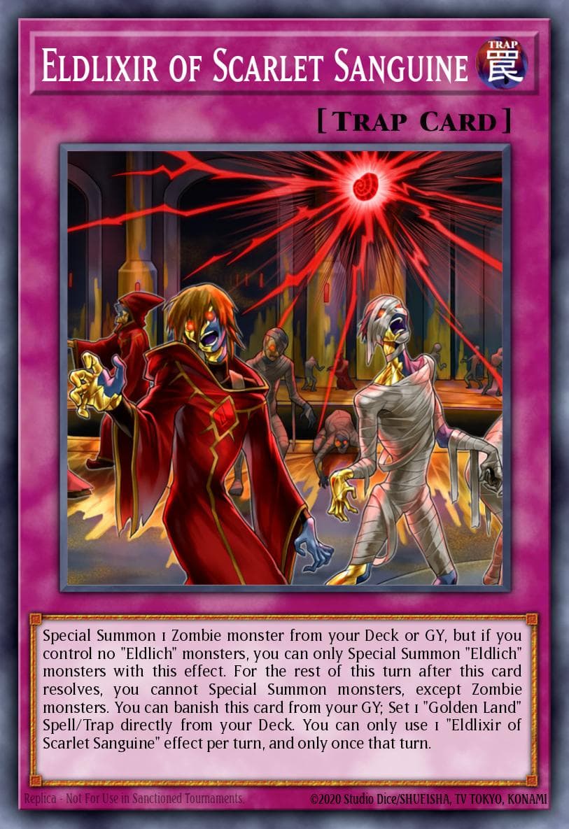 Eldlixir of Scarlet Sanguine Maximum Gold: El Dorado card