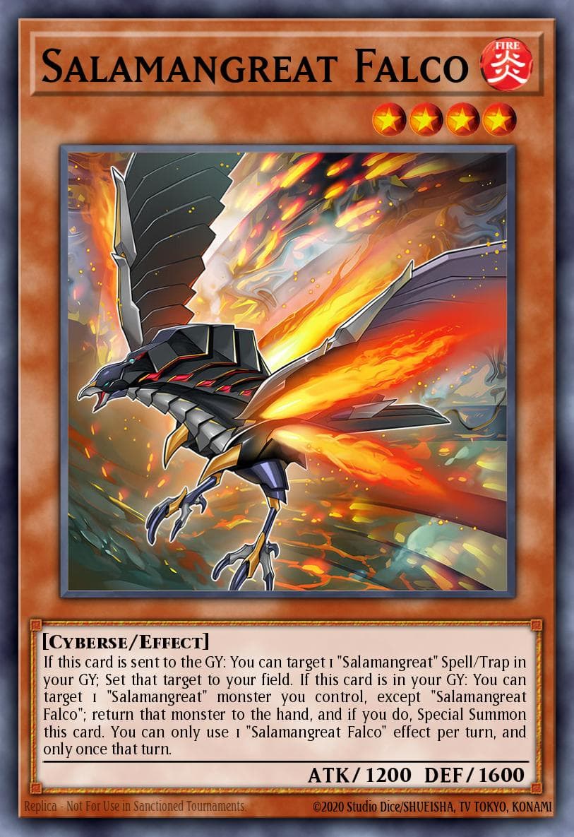 Salamangreat Falco Ghosts From the Past card
