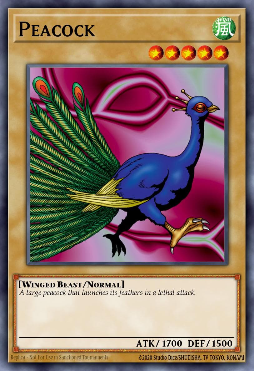 Peacock Spell Ruler card